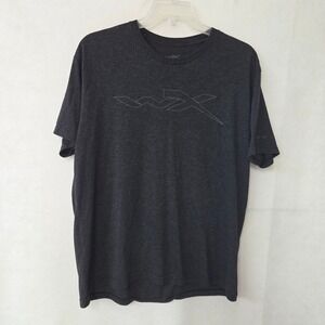 Wiley X Summit T-Shirt Mens XL Charcoal Gray Tri-Blend Short‎ Sleeve Graphic Tee